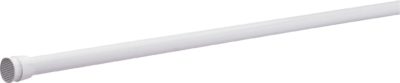 HOME - Telescopic Shower Curtain Rail - White